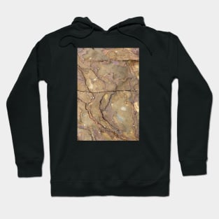 Beach side intimate rock texture Hoodie